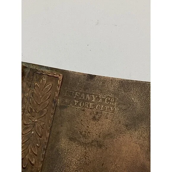 Vintage Colt Revolvers Tiffany & Co. Brass Bronze Belt Buckle London England - Picture 3 of 5